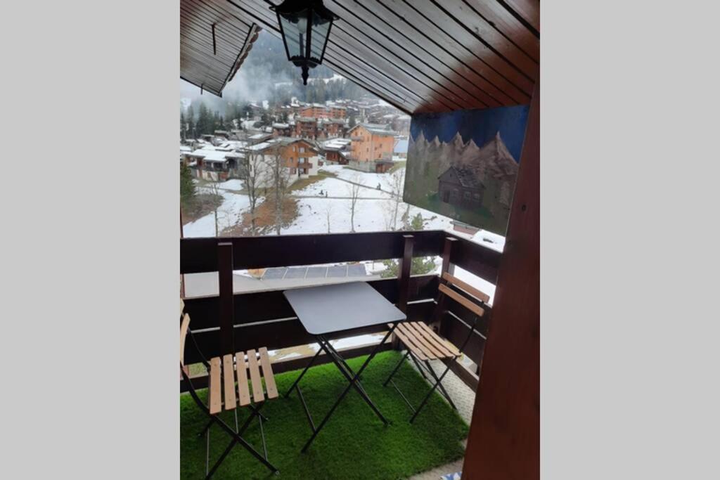 Residence Le Faegot A Valmorel- Studio 4 Personnes Eksteriør billede
